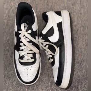 Nike (8) Women's Court Vision Low Top Laced Sneakers